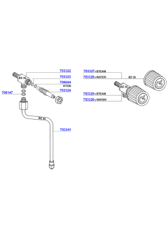 Bezzera - Steam and hot water valves 1