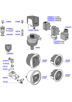 Bezzera - Miscellaneous electronic parts and gauges