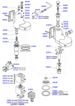 Brasilia - Group head 'b61' solenoid operated