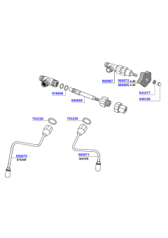 Steam and hot water valves