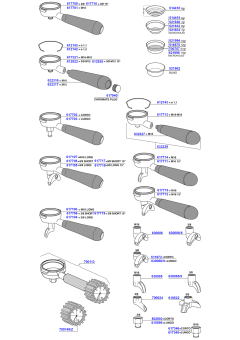 Faema - Portafilters and filter baskets