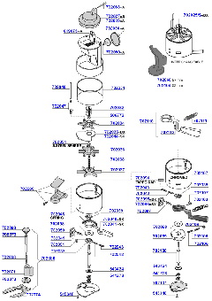 Gino Rossi - Dosage chamber parts