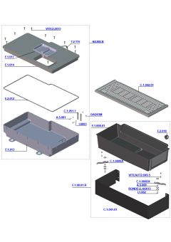 La Marzocco - GS3 Drain Box Reservoir Assembly 