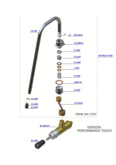 La Marzocco - GS3 Steam Performance Touch Valve Assembly