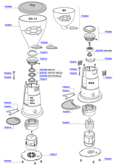 Macap - Hopper and main body parts