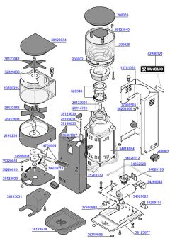 Rocky SS Doser Grinder Parts