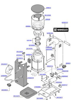 Rocky SD Doserless Grinder Parts