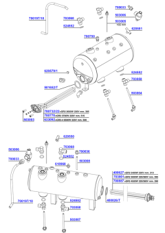 Royal - Elements, boiler components and gauges