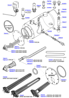 SM - Elements and boiler components