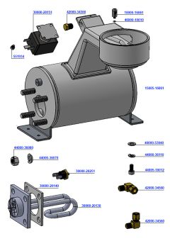 Brew Tank Assembly Steam X