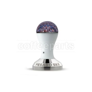 Pesado 58.5mm Modular Coffee Tamper: White/Dusk