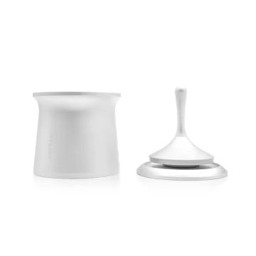 Airflow Gyroscope Coffee Dosing Funnel: All Silver