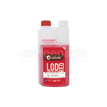 Cafetto 1lt LOD Red Organic Liquid Coffee Machine Descaler