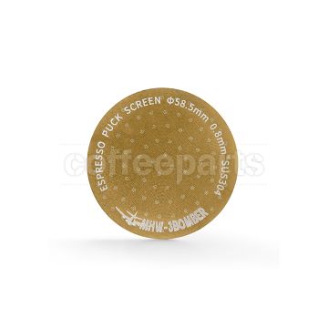 MHW Espresso Puck Screen 58.5mm: Titanium Gold 