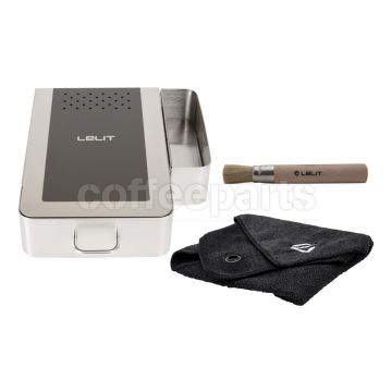 Lelit Knock Box Drawer with Cloth and Brush