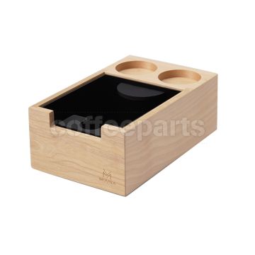 Muvna Solid Wood Coffee Station: 51/53/58mm Canadian Maple