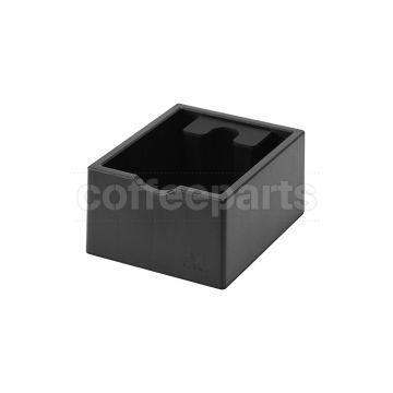 Muvna Portafilter Holder and Knock Box: Black