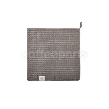 Muvna Small Waffle Barista Towel: 30x30 Grey