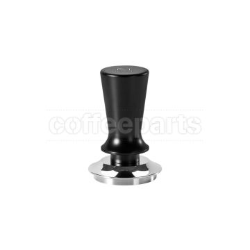 Muvna 2nd Gen Constant Pressure Coffee Tamper: 58mm Ribbed Base Black