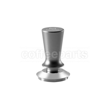 Muvna 2nd Gen Constant Pressure Coffee Tamper: 58mm Ribbed Base Sliver