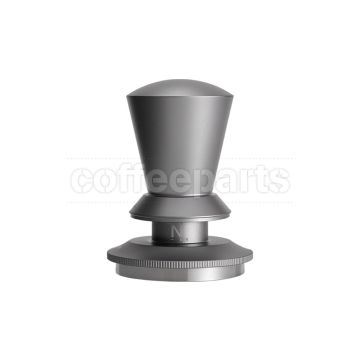 Muvna Calibrated Coffee Tamper Star: 58.35mm Flat Base Silver