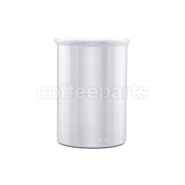 Airscape Medium Classic Coffee Storage Vault: Brushed Steel