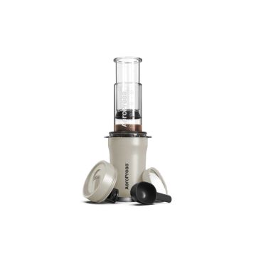 AeroPress GO Plus Travel Coffee Maker: Cream