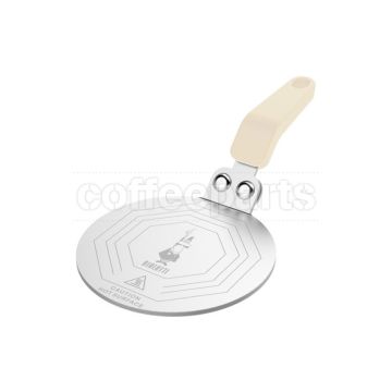 Bialetti Induction Plate 13cm - Medium cream color design.