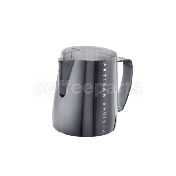 Artisan Barista Milk Jug 350ml: Metallic Black