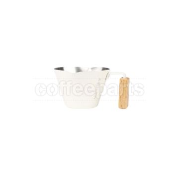 Airflow Stainless Espresso Cup: 100ml White