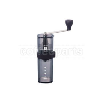 Hario Smart G Transparent Black Coffee Mill Hand Coffee Grinder: MSG-2-TB