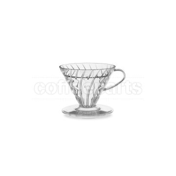 Hario 1-Cup V60 Clear Plastic Coffee Dripper: VD-01T