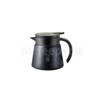 Hario V60 Insulated Stainless 800ml Server: Black