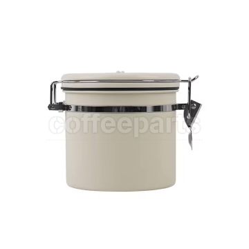 iKape Coffee bean storage canister 300g: White 