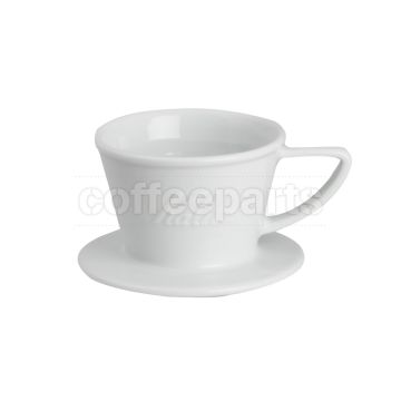 Kalita HA 155 Ceramic Wave Coffee Dripper (uses Kalita Wave Filters)