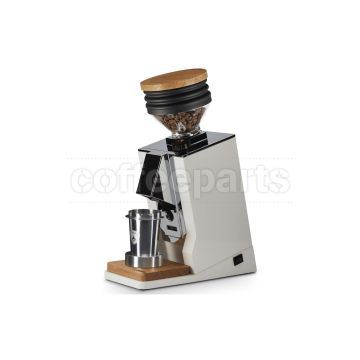 Eureka Oro Mignon Single Dose 65E Coffee Grinder: White
