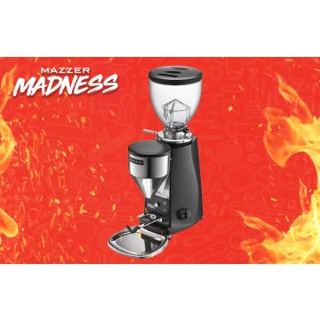 Mazzer Mini Electronic (Type B) Home Coffee Grinder: Black
