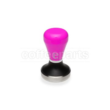 Pullman Barista 58.3mm Flat Tamper with Fluro Pink Handle