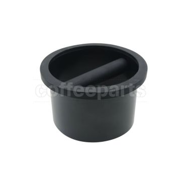 Rhino Round Grounds Coffee Knock Chute: Black