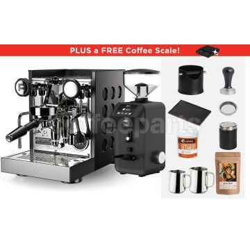 Rocket TCA Appartamento Espresso Machine Package: Black/Black