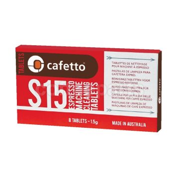 Cafetto S15 Cleaning Tablets for Super Auto (8 Tablets)