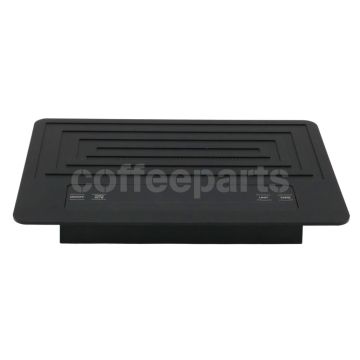 Artisan Barista Coffee Scale Tray with non-slip surface for stability.
