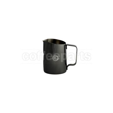 Tiamo 650ml Metallic Black Tapered Latte Art Milk Jug