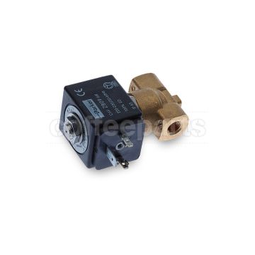 2-way PARKER solenoid valve 1/8-1/8 inch bsp 220v (complete)