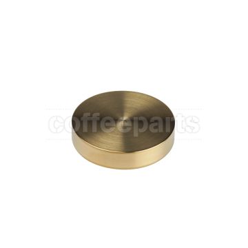 Reg Barber 58mm tamping base only: brass flat