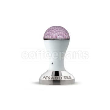 Pesado 58.5mm Modular Coffee Tamper: White/Haze