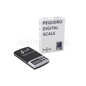 Basal Pequeno Digital Scale for precise coffee weighing