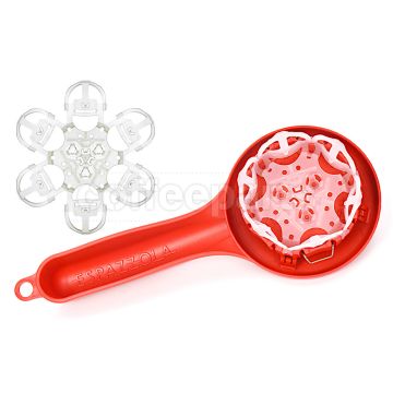 Espazzola V2 58mm Grouphead Cleaning Brush with Replacement Membrane: Red