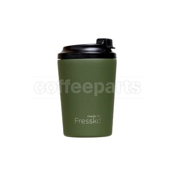 ﻿Fressko Bino Reusable Coffee Cup 230ml : Khaki (Green)