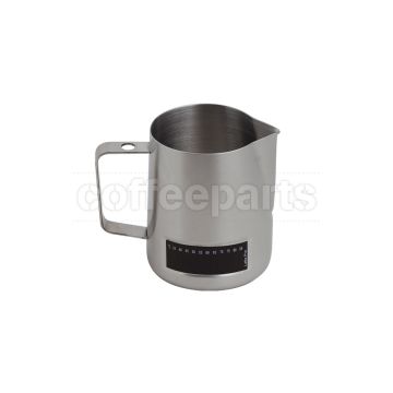 Latte Pro 480ml Milk Jug with built-in Thermometer: Satin